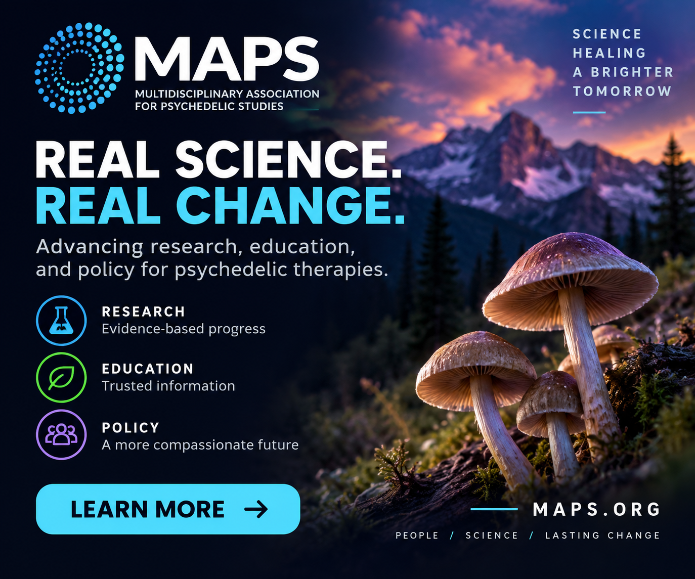 MAPS psychedelic research and education resource